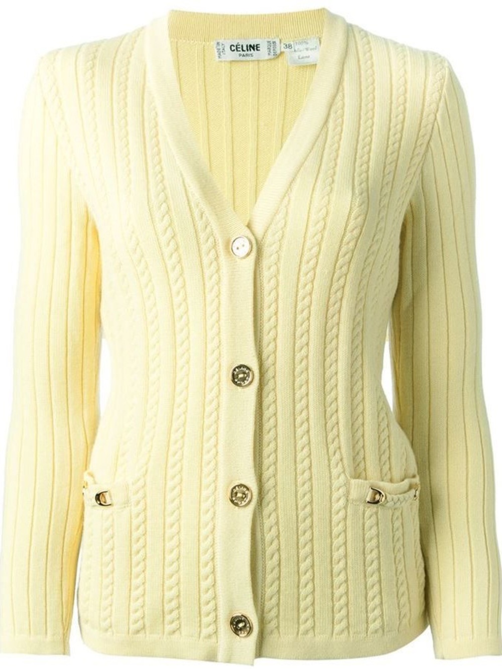 200 vintage 1970s Celine Paris Size 48 100% Wool PTP 24 L 25